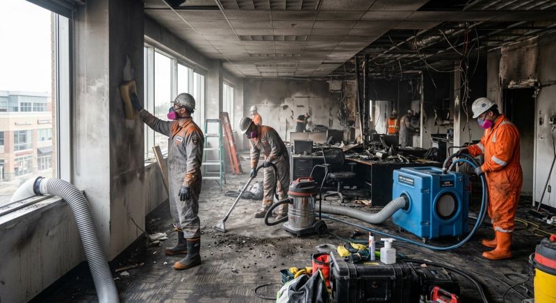 Commercial Fire Damage Repair in Phoenix, AZ