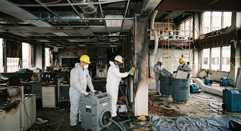 Commercial Fire Damage Repair in Gilbert, AZ