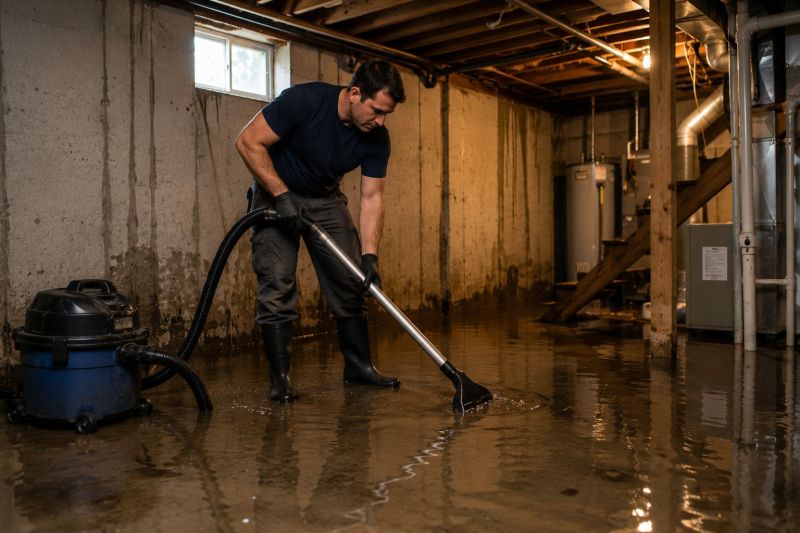 Flooded Basement Cleanup in Wilmington, NC