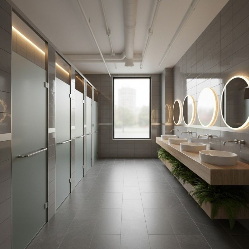 Office Restroom Renovation in Longmont, CO