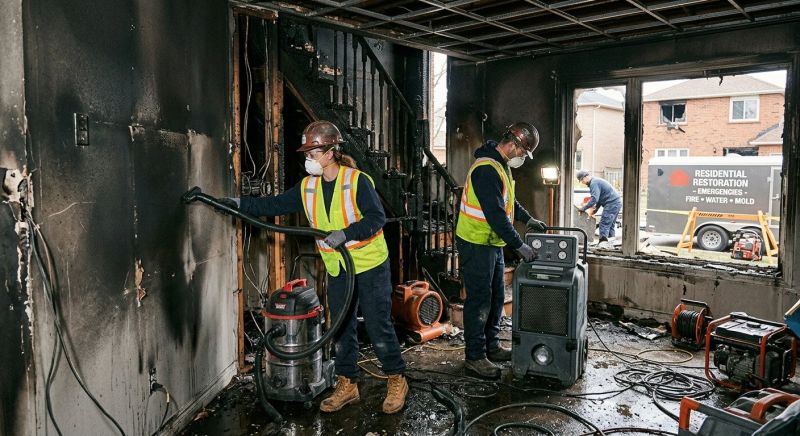 Residential Fire Restoration in Chandler, AZ