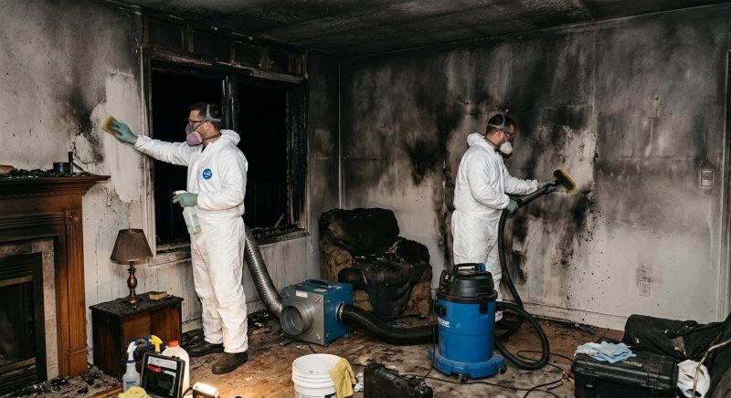 Smoke Damage Removal in Gilbert, AZ