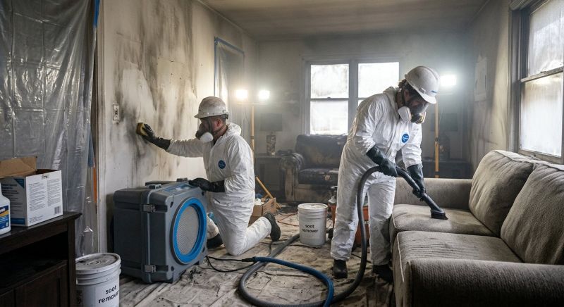 Soot Cleaning in Gilbert, AZ