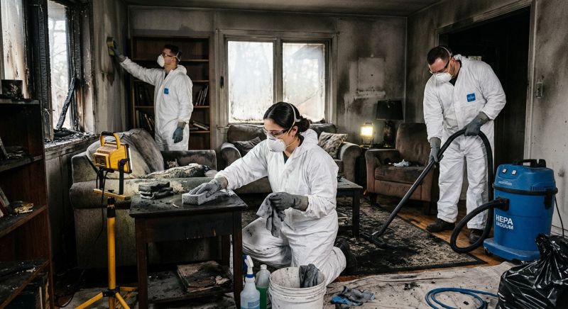 Soot Cleanup Service in Mesa, AZ
