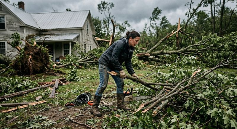 Storm Damage Cleanup in Gilbert, AZ