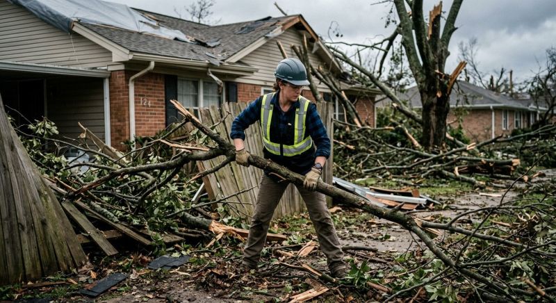 Storm Damage Repair in Olathe, KS