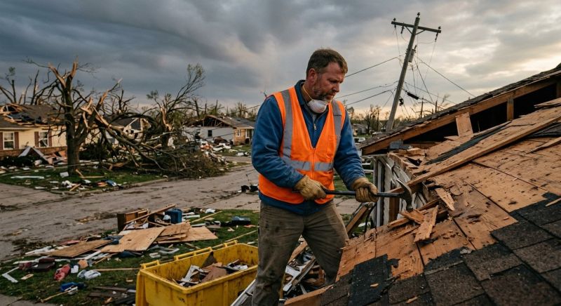 Tornado Damage Repair in Overland Park, KS